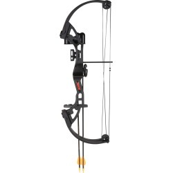 Bear Archery Brave Youth Bow Set, Black