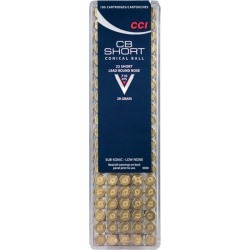 CCI Specialty CB Rimfire Ammo, 22 Short, 29-gr, LRN