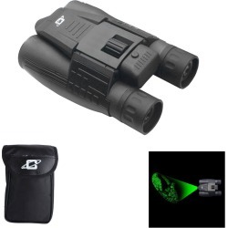 Cassini K-9 Green Laser Day/Night Binoculars, 8x32mm