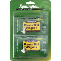 Remington Rem Oil Wipes - 12 Individual Packets