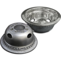 Stainless Steel Wheel Simulators & Covers, 16", Set of 4