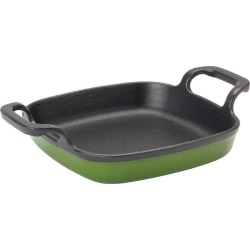 Bayou Classic® 6-in Enameled Baking Dish, Cypress Green