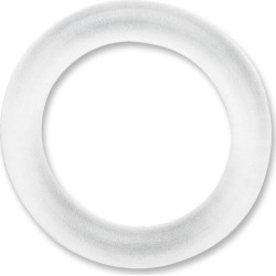 Rapala Wacky Rings, Clear, 15-Pack