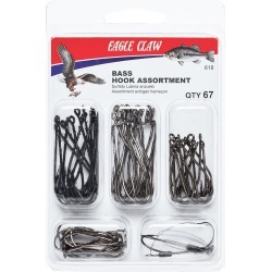Eagle Claw Bass Hook Assortment