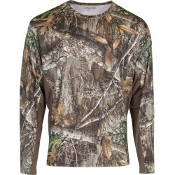 Habit Men's Performance Long-Sleeve Tee - Realtree Edge Camo
