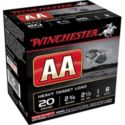 Winchester AA Target Loads, 20-ga, 2-3/4