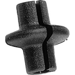 Pine Ridge Slotted Kisser Button, Black