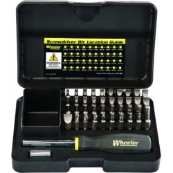 Wheeler Engineering Professional Gunsmithing Screwdriver Set, 43-Pc.