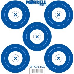 Morrell Five Spot Target Paper