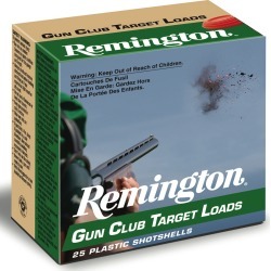 Remington Gun Club Target Loads, 12-ga, 2-3/4", 1-1/8 oz, #8