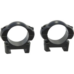 Weaver Grand Slam Top Mount Windage-Adjustable Rings, Matte, 1", Medium