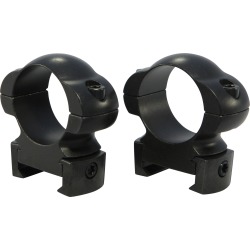 Weaver Grand Slam Top Mount Windage-Adjustable Rings, Matte, 1", High