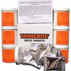 Tannerite Exploding Rifle Targets Starter Kit, 6 1/2-lb. Targets
