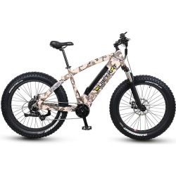 QuietKat 1000-IC Electric Fat-Tire Mountain Bike, Camouflage