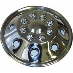 Wheel Masters Namsco Stainless Steel Wheel Cover, Single, 16", All Styles
