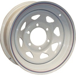 Kenda Loadstar White Trailer Wheel With 6 On 5.5 Bolt Pattern