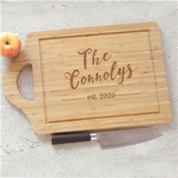 Engraved Established Cutting Board
