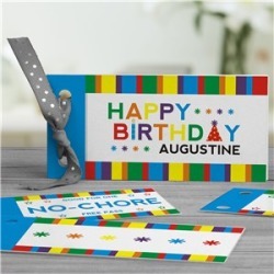 Personalized Happy Birthday Coupon Book