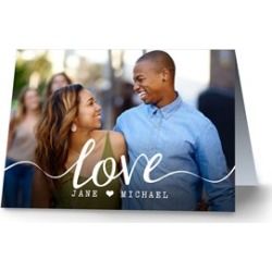 Personalized Love Photo Card
