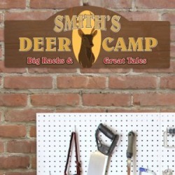 Personalized Deer Camp Sign