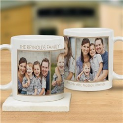 Personalized Photo Collage Mug