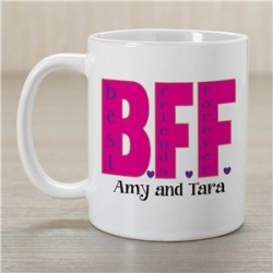 Personalized BFF Mug