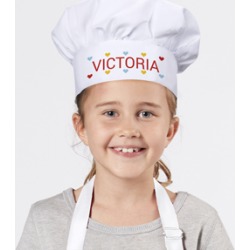 buy  Personalized Hearts Kids Chef Hat cheap online