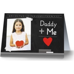 You Plus Me Personalized Photo Card