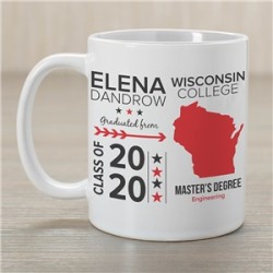 Personalized College Graduation Mug