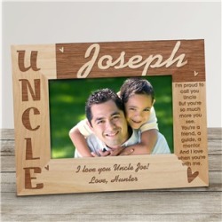 Personalized Uncle Photo Frame - 8x10