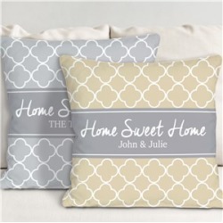 Personalized Home Sweet Home Pillow