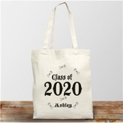 Graduation Personalized Canvas Tote Bag