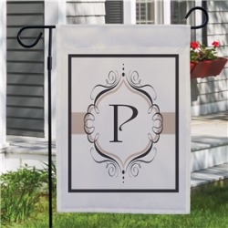 Monogram Personalized Garden Flag
