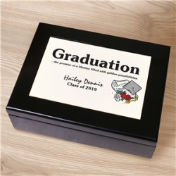Personalized Graduation Keepsake Box