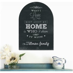 Personalized Home Wall Sign