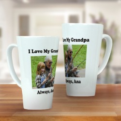 Photo Latte Personalized Mug