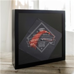 Personalized Graduation Shadow Box
