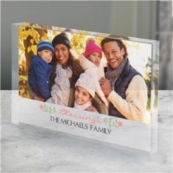 Personalized Blessings Acrylic Keepsake Photo Gifts