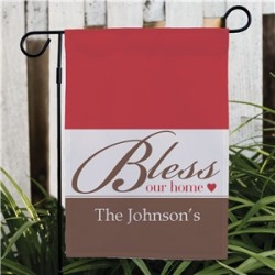 Bless Our Home Garden Flag
