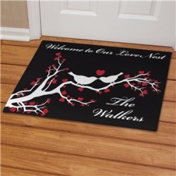 Personalized Love Nest Doormat