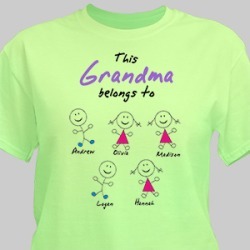 Personalized I Belong To T-shirt