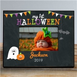 Personalized First Halloween Frame