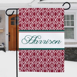 Personalized Holiday Garden Flag