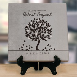 Personalized In Loving Memory Wall Canvas