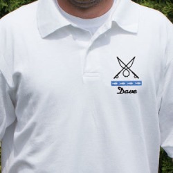 Personalized Fishing Polo Shirt