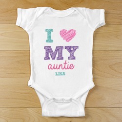 I Love My Personalized Baby Clothes