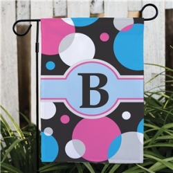 Personalized Monogram Garden Flag