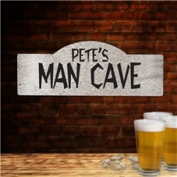 Personalized Man Cave Sign