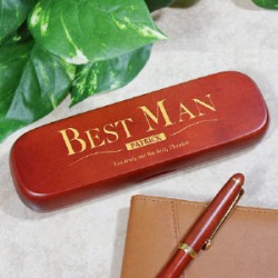 Personalized Best Man Pen Set