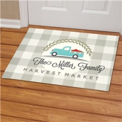 Harvest Market Personalized Doormat